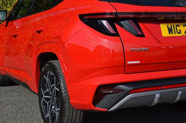 Hyundai TUCSON 1.6 TGDI N LINE S, STUNNING EXAMPLE OF THIS SPORTY SUV Engine Red