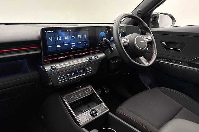 Hyundai KONA 1.6 Hybrid 129 N Line 5dr DCT Abyss Black