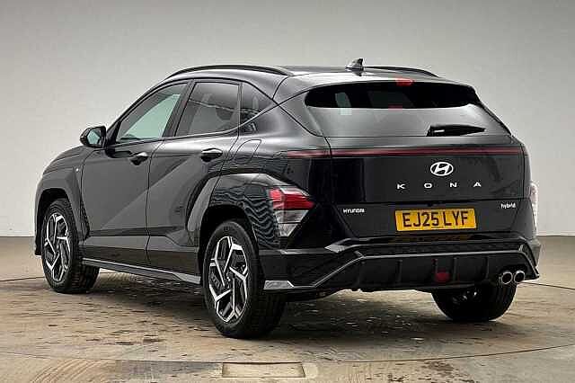Hyundai KONA 1.6 Hybrid 129 N Line 5dr DCT Abyss Black