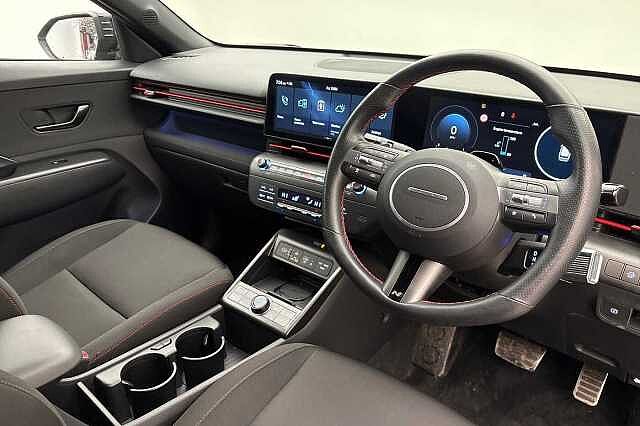 Hyundai KONA 1.6 Hybrid 129 N Line 5dr DCT Abyss Black